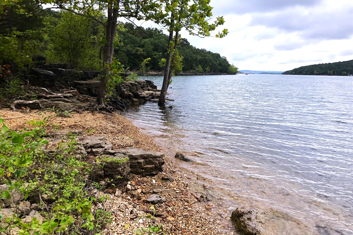 Relax in the gentle sounds of the waves and the smooth stones underfoot create a tranquil escape.