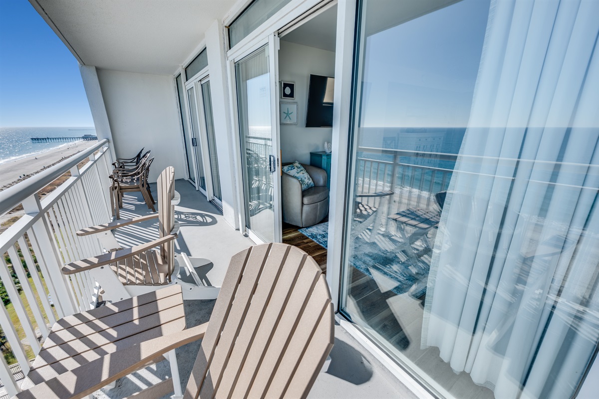 Amazing View from the Balcony!