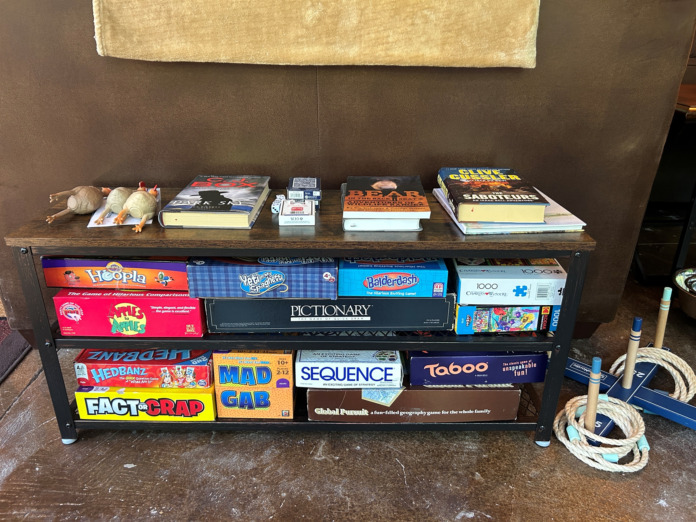 Bond and laugh over some board games.