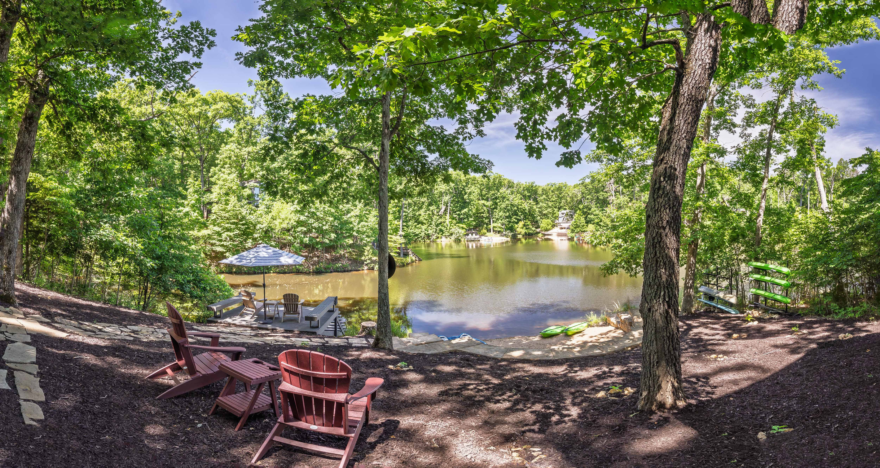 Multiple outdoor spaces to gather and unwind.