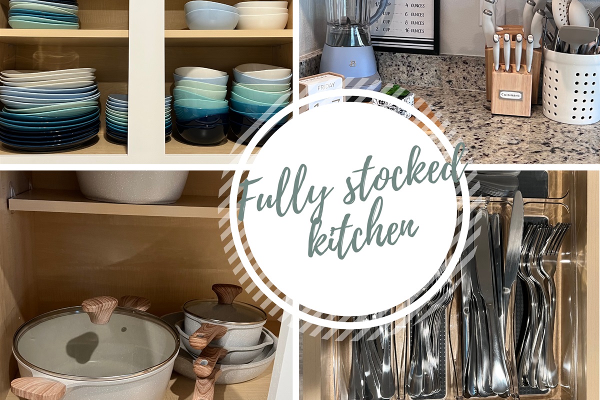 All new kitchen appliances