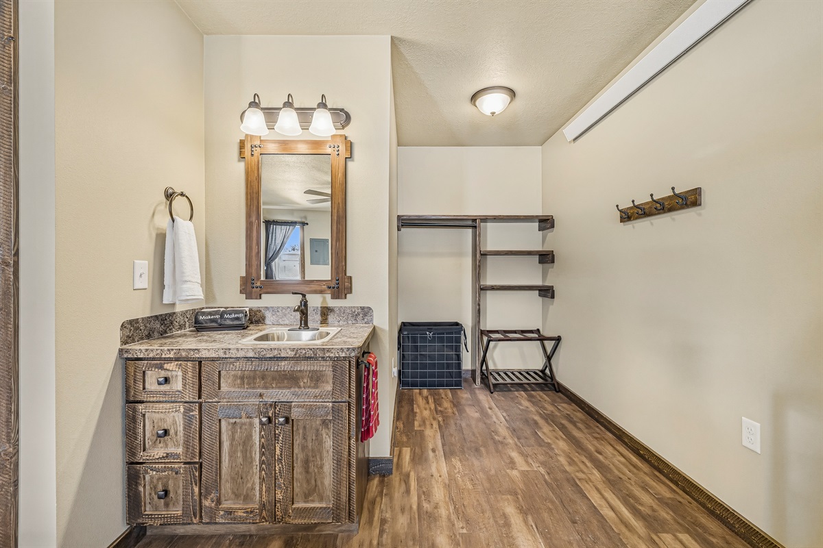 Sink and Closet
