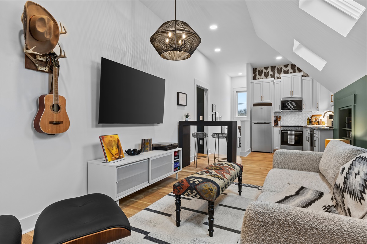 Thoughtfully styled for relaxed evenings, creative downtime, or a quiet night in.