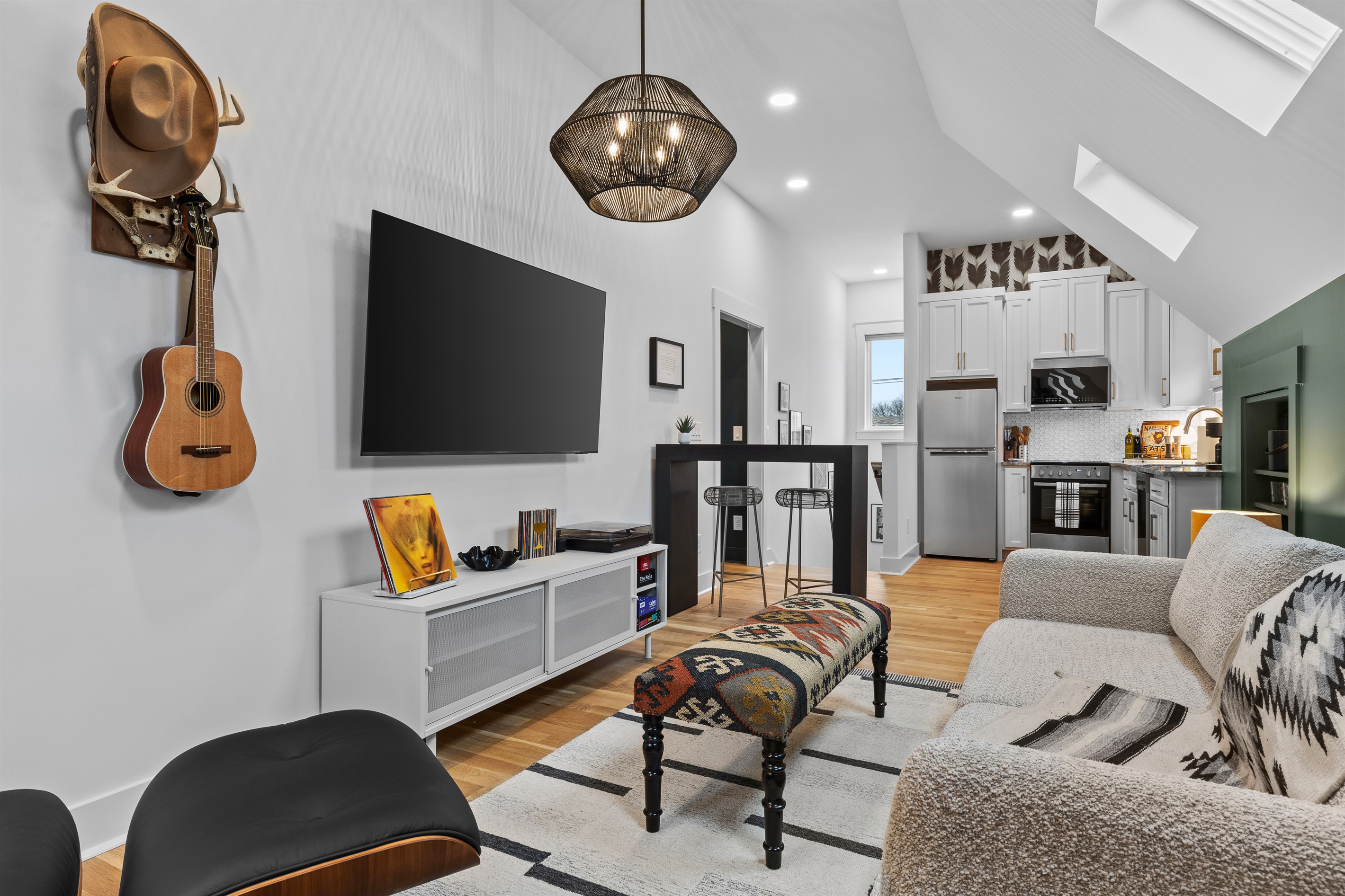 Skylit Designer Guest House in Walkable East Nashville, Pet-Friendly 3