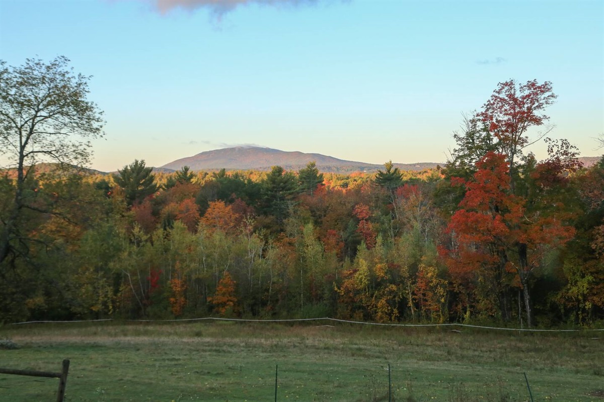 Mount monadnock in the fall