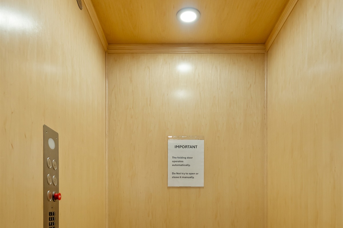 Private Elevator with Automatic Doors