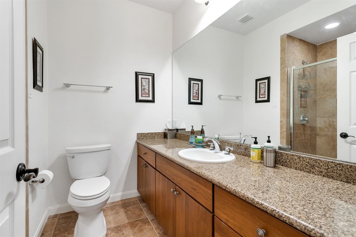 Hall Bath with Walk-in Shower