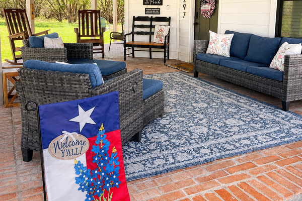 Enjoy the views from one of the many porches