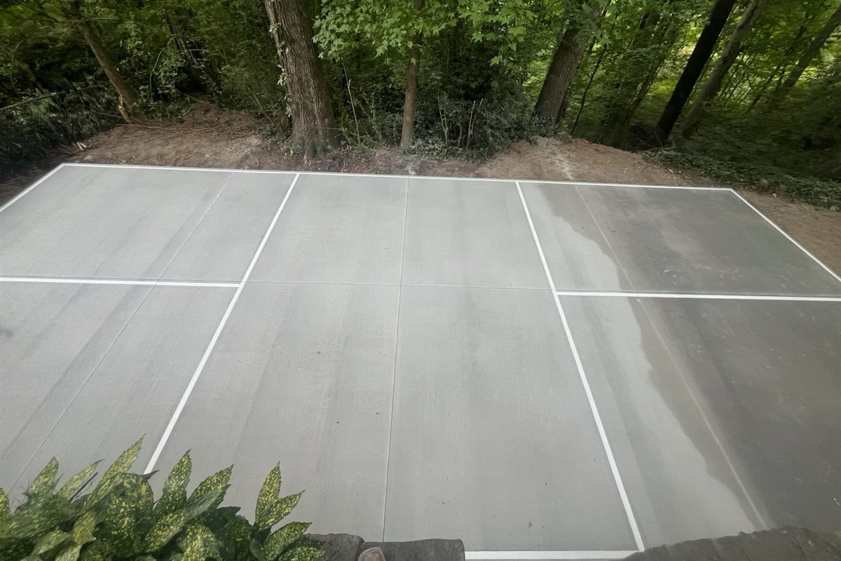 Pickleball court
