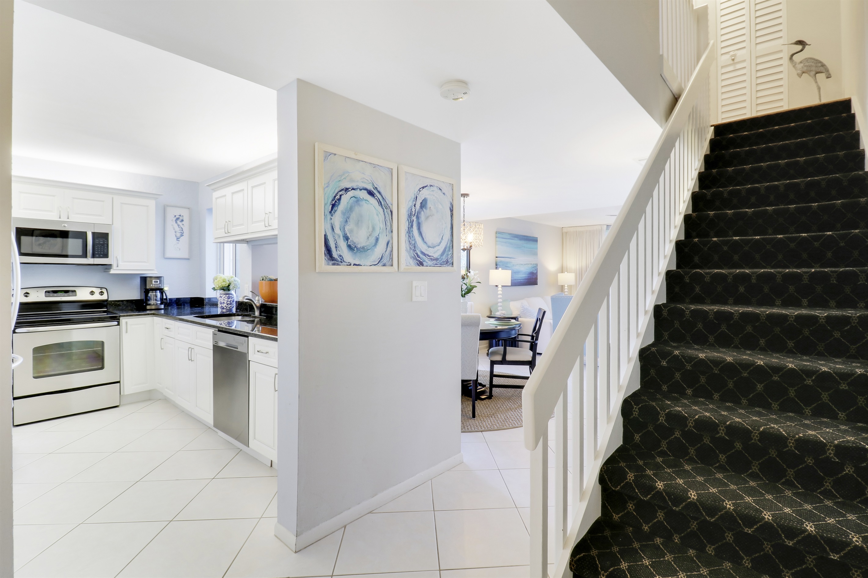 Separate living & sleeping space