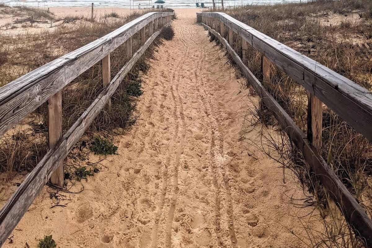 Beach access just a 3-5 minute walk away!