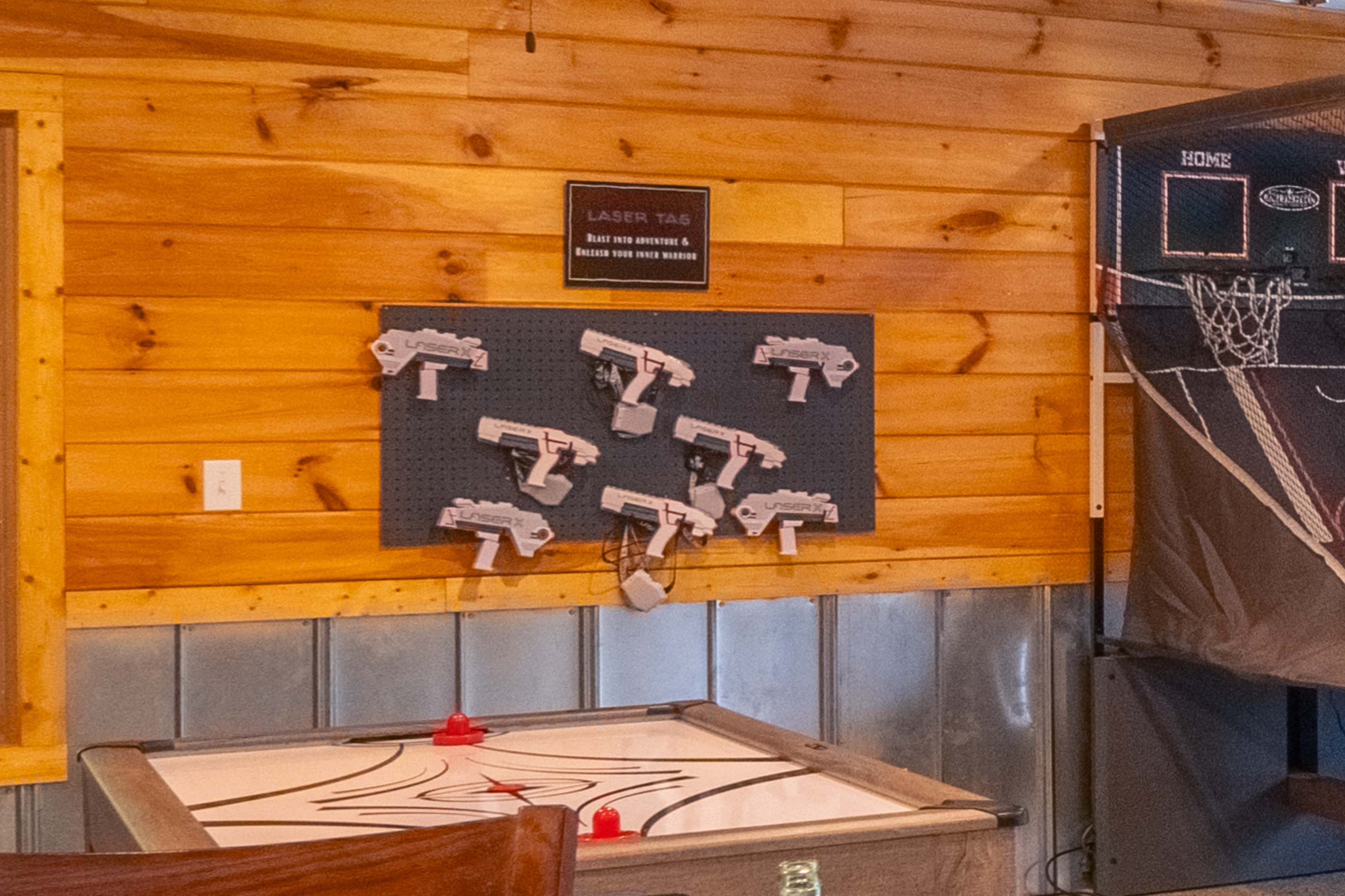 Competition, laughter and memories over classic games like Laser Tag are priceless!