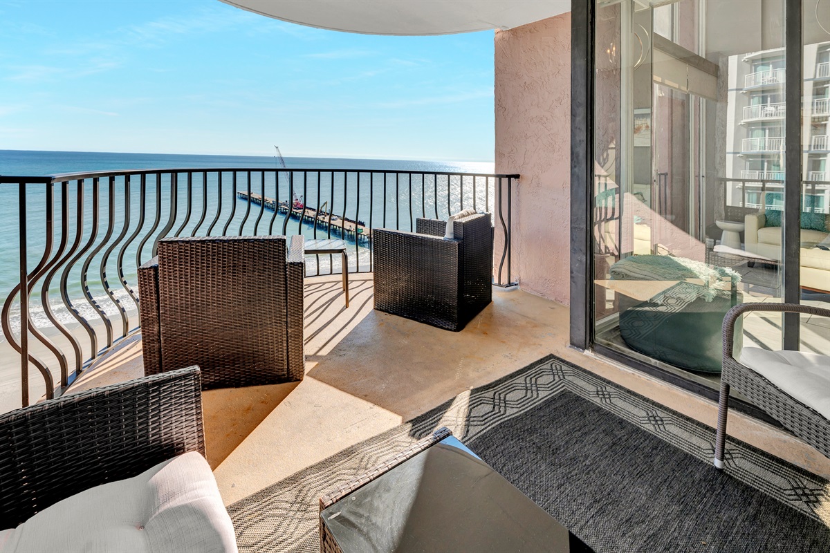 Amazing View from the Balcony!