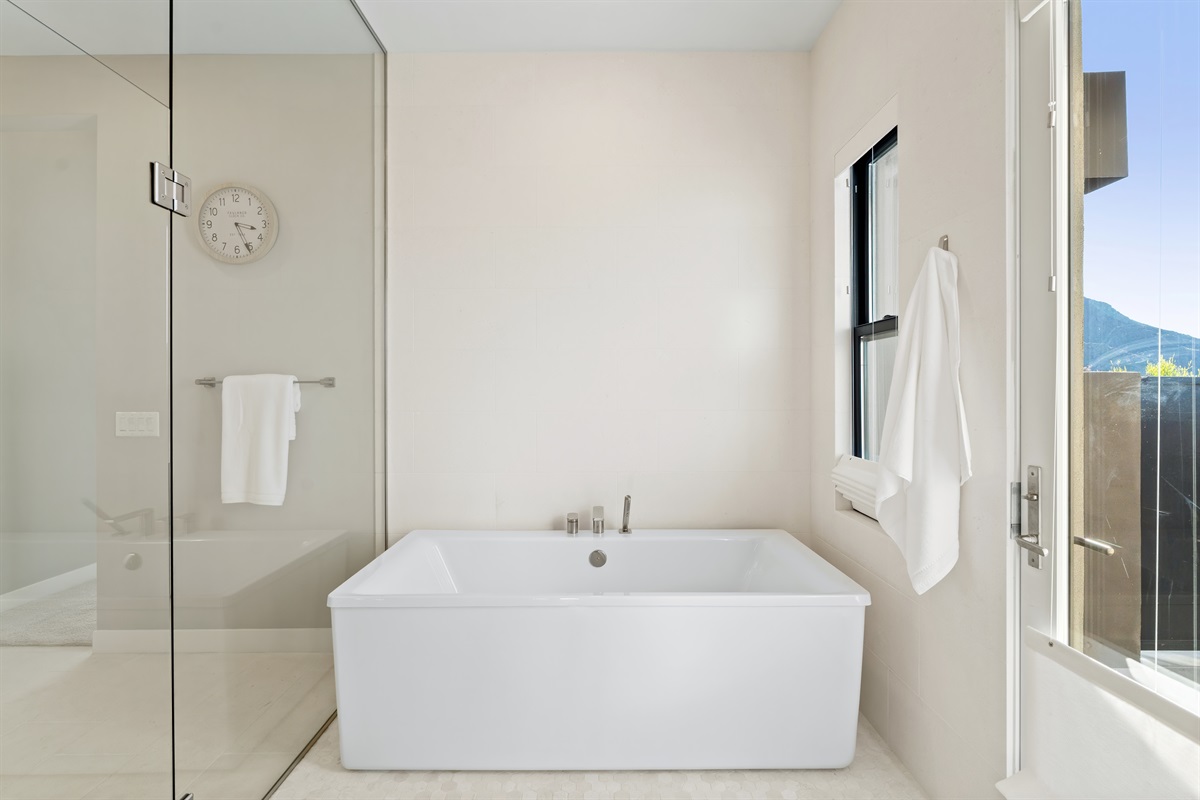 Master bathroom ensuite.  a