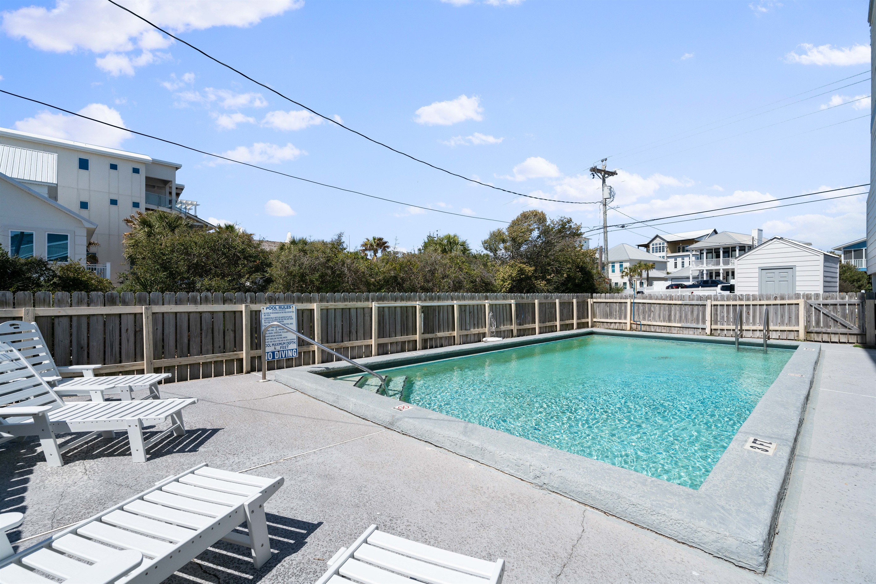 pool to cool off