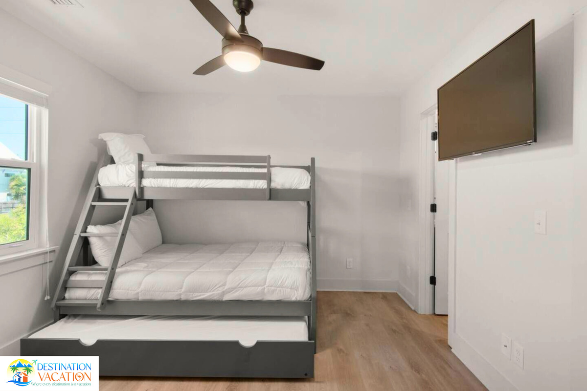 Sleep comfortably in this inviting private retreat.