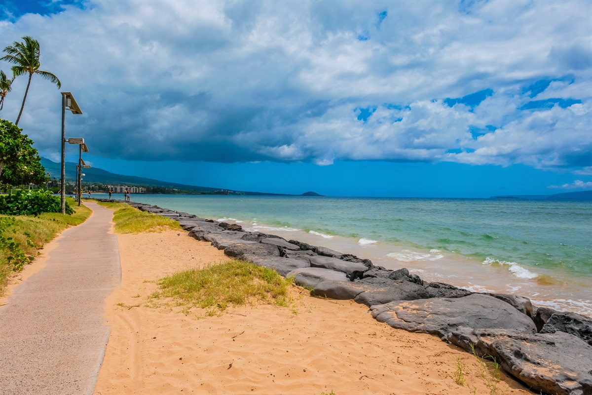 Walk along the waterfront in the morning to your favorite coffee shop