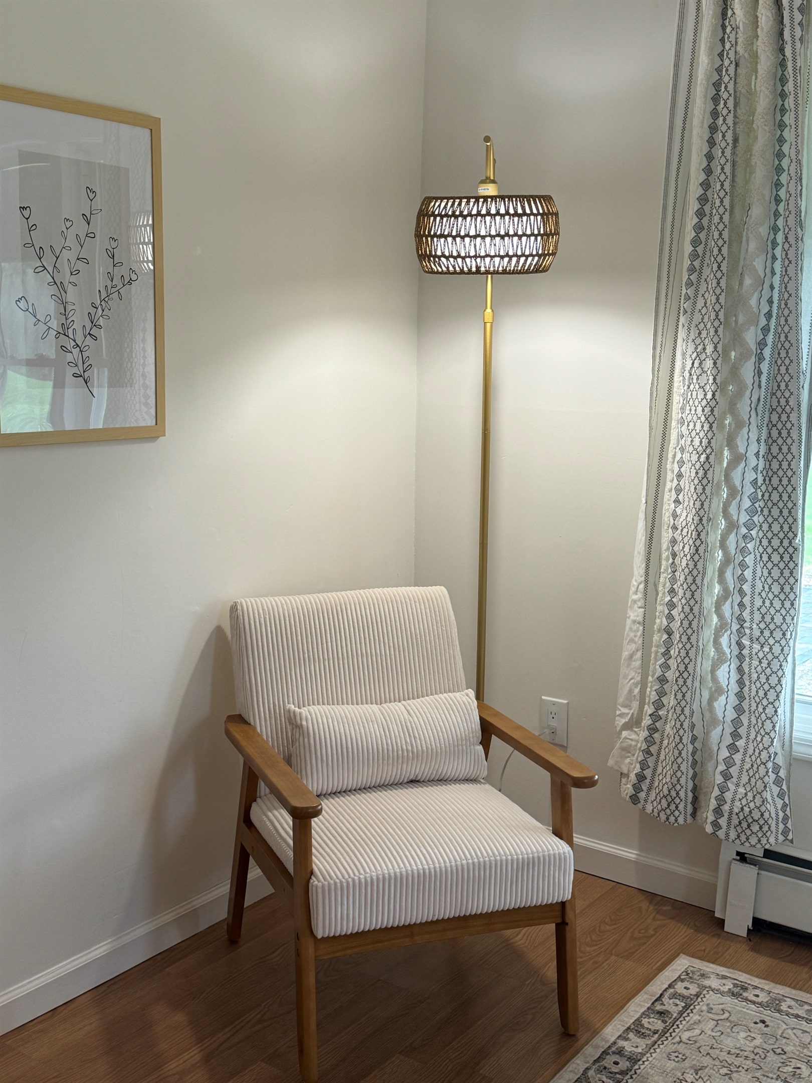 1st floor King bedroom reading chair