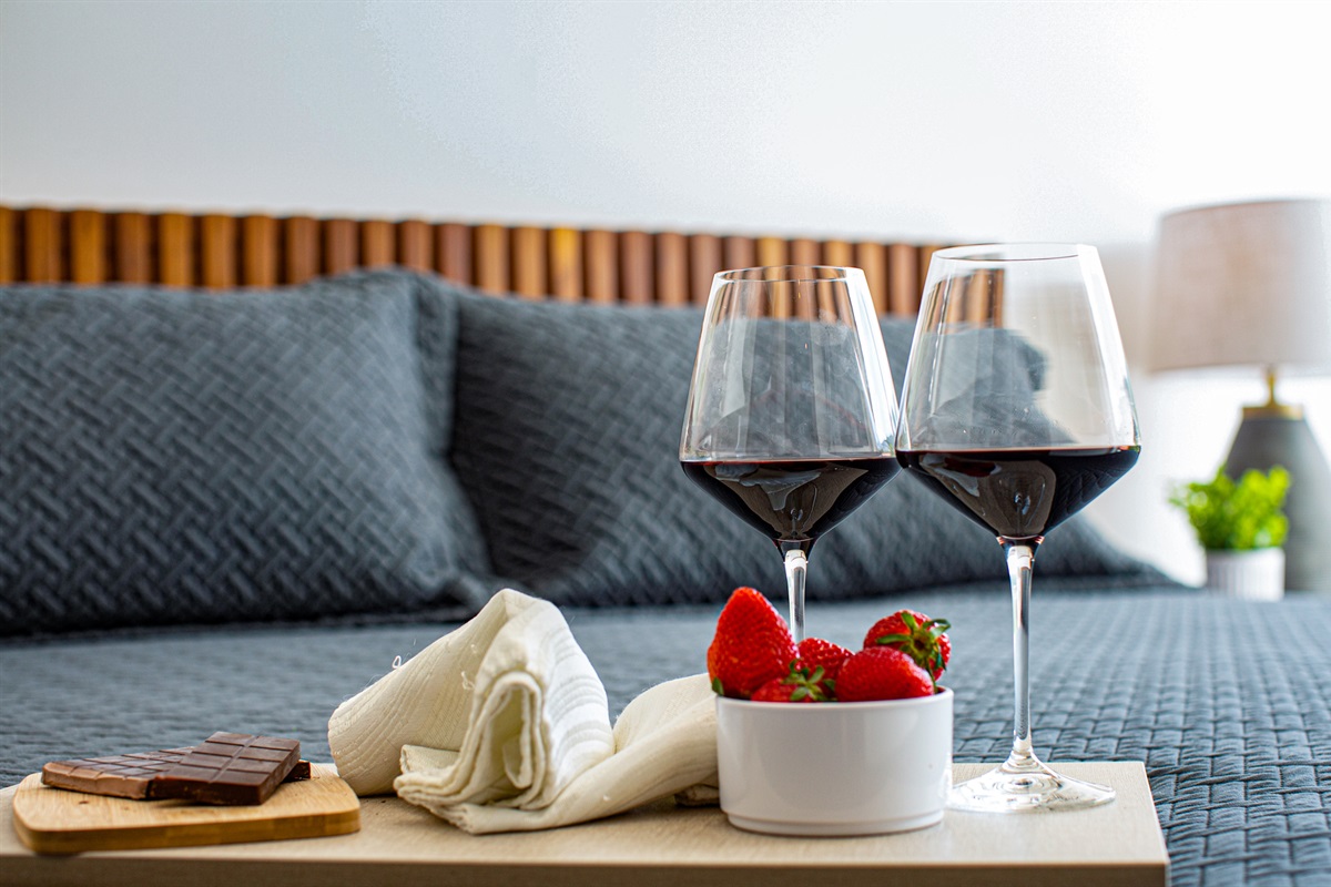 CHOCOLATE? RED WINE? STRAWBERRIES? BEYOND DELICIOUS!