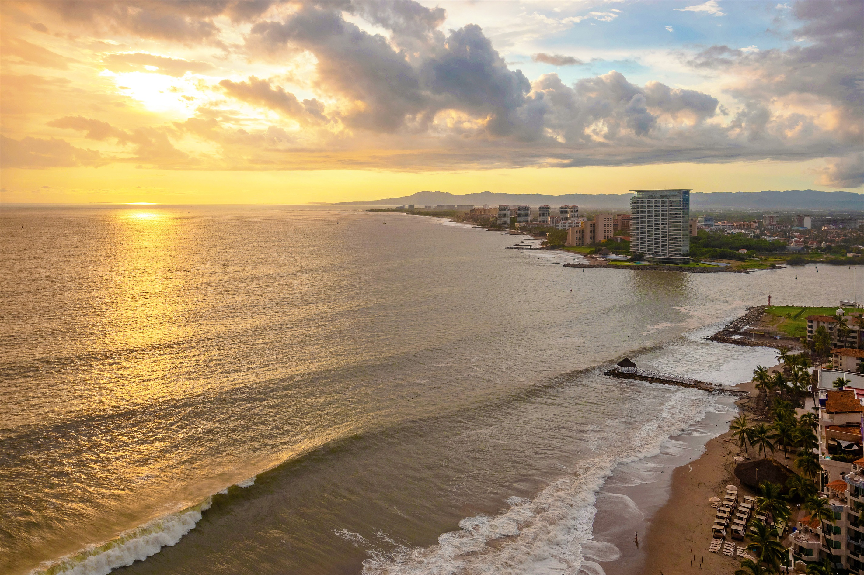 Sunset Views from Balcony!