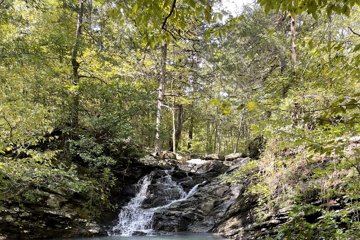 Nearby attraction, not on property: This scenic waterfall and hiking area is a short drive from Stonewood. A great option for guests wanting to explore the outdoors around Beavers Bend and Hochatown.
