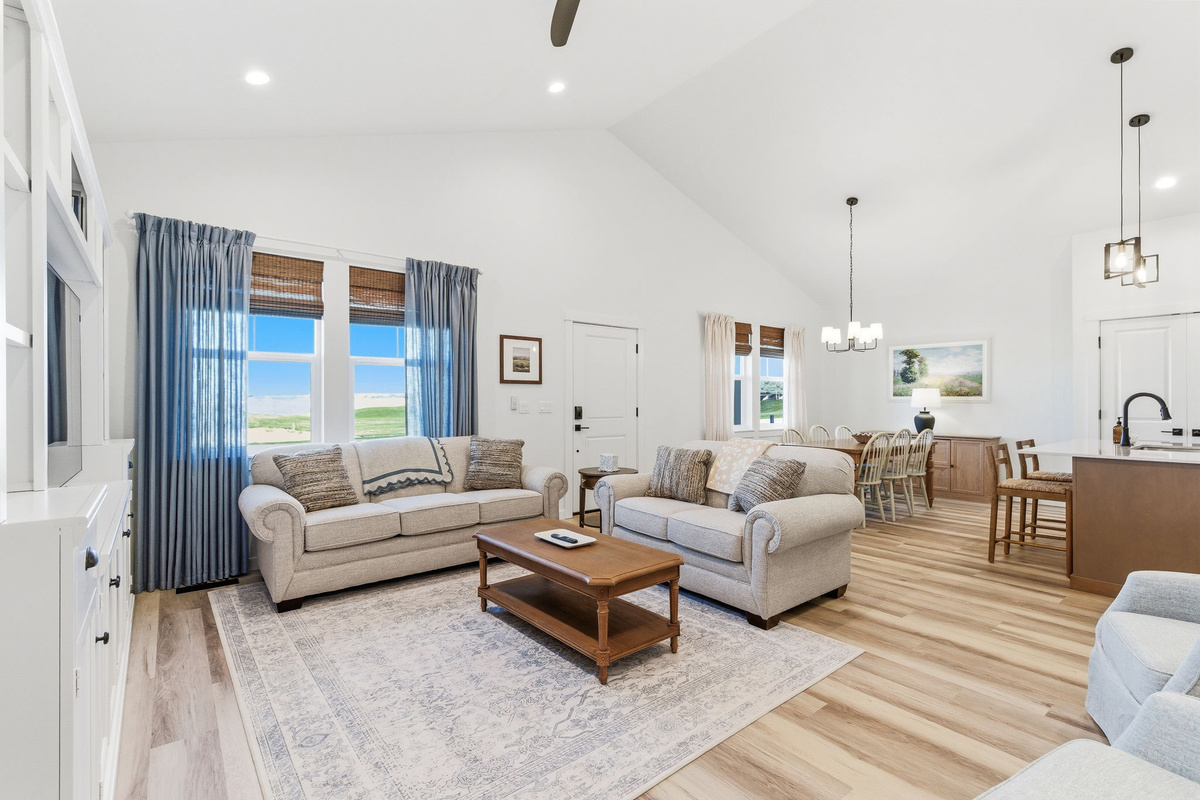Open spaces, natural light, and room for everyone to gather. Whether it's game night, brunch, or catching up after a day of exploring, this is where the best memories are made.