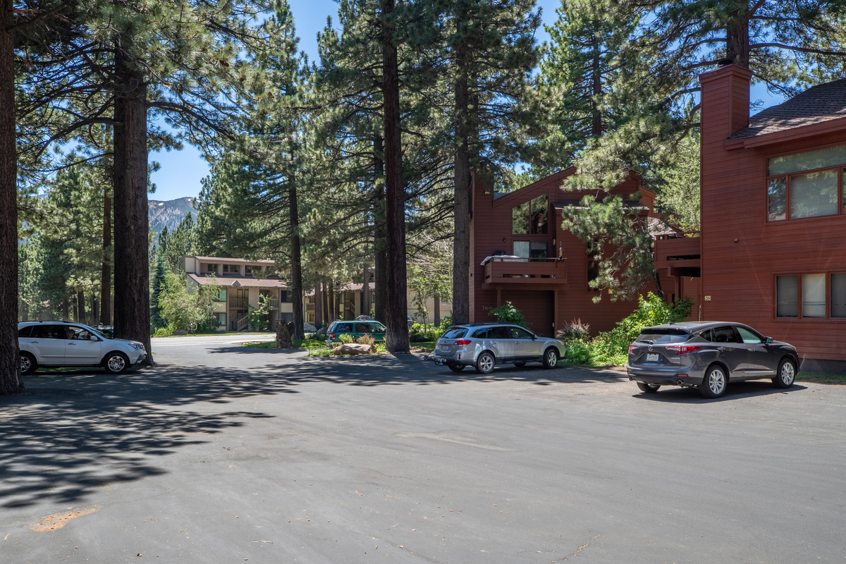 Additional parking with easy property access