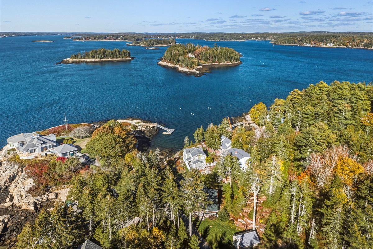 Quintessential Maine coastline