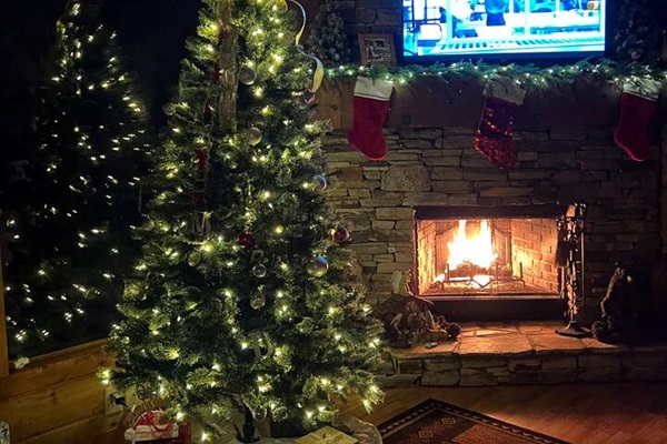 Around the Holidays The Fireplace becomes the Heart of the Home
