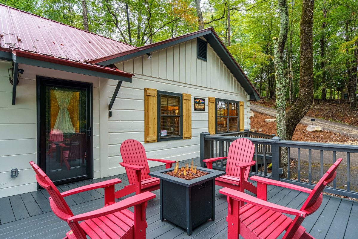 Patio with fire pit