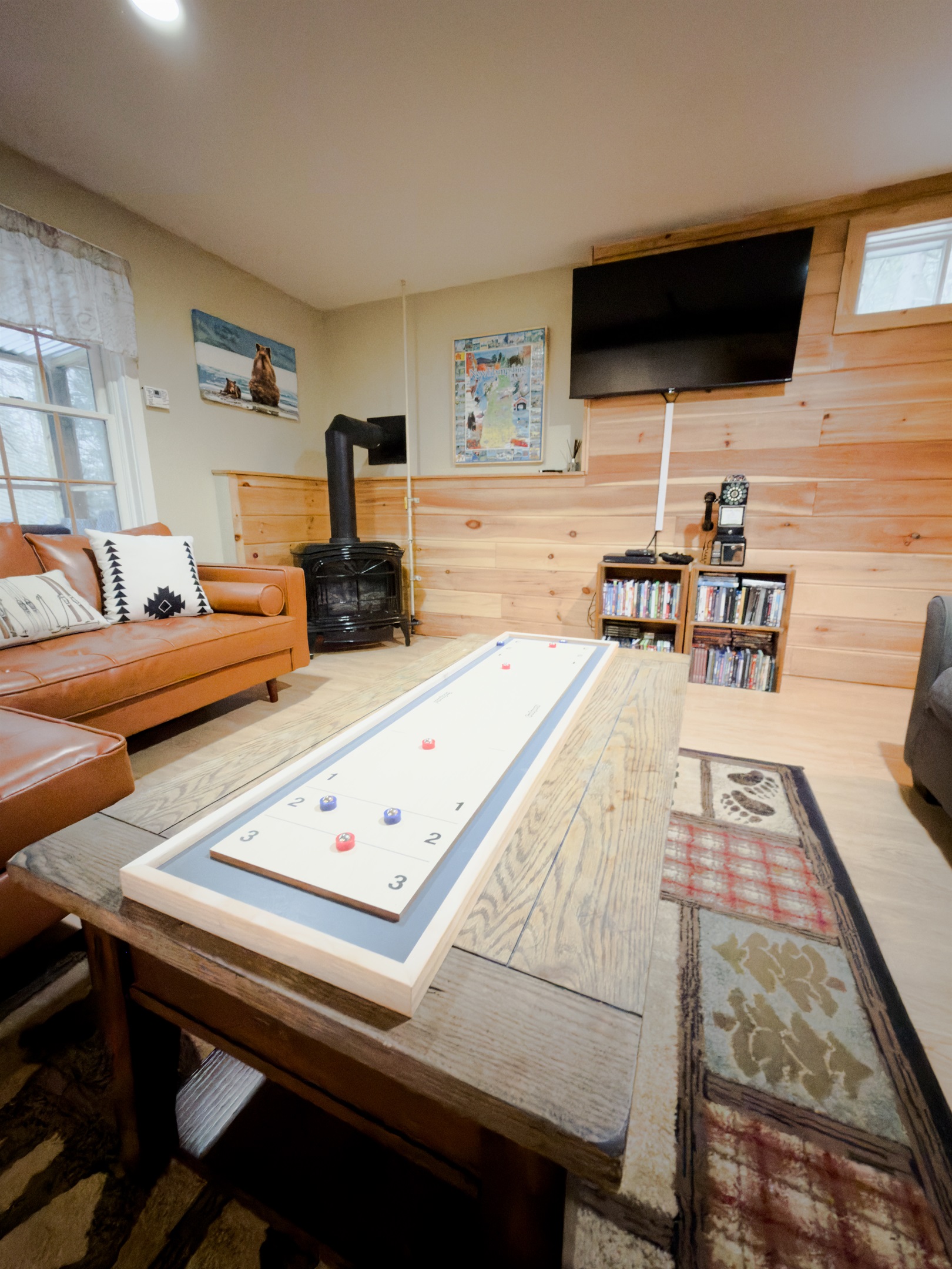 No matter if a nice day or rainy day there is always enough to do whether gaming or hanging out.