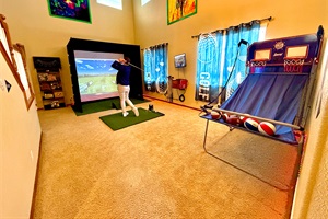 Position Your Perfect Strike: Indoor Golf Paradise and basketball arcade Awaits!!