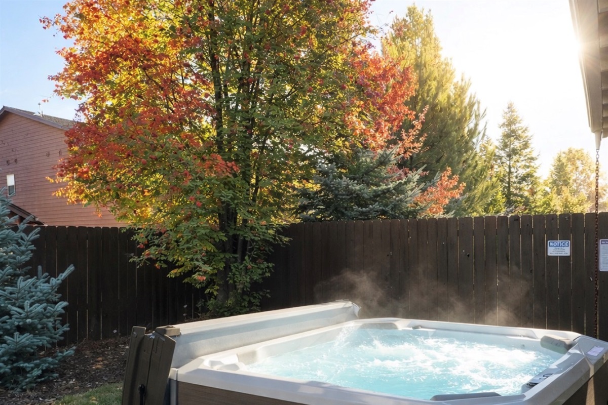 Not your average spa. This is a HOT SPRNGS LUXURY spa features powerful high-jet hydro massage for deep relaxation after a day of adventure, turning every day into a dreamy escape