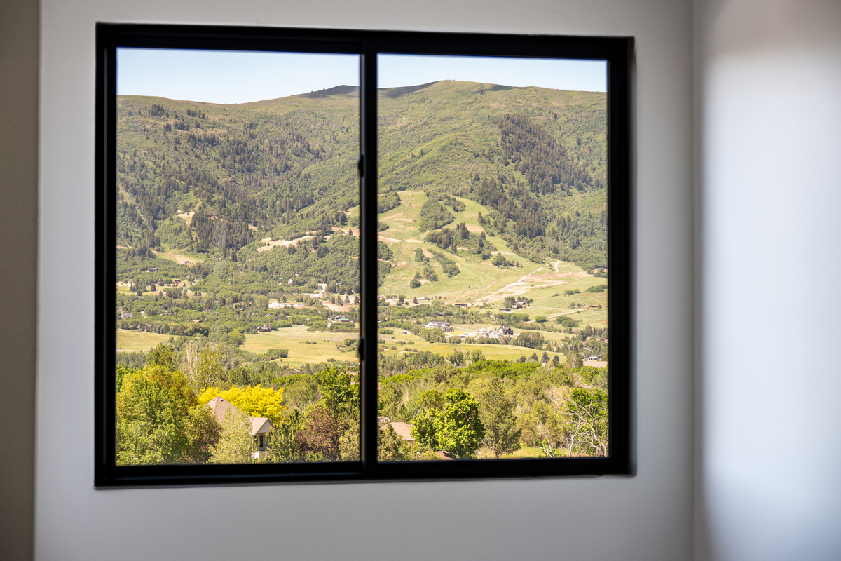Enjoy picturesque valley views right from your bedroom window.