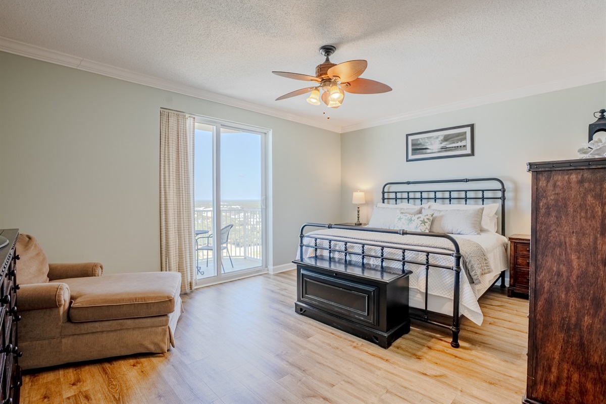 Bedroom #2 with balcony access