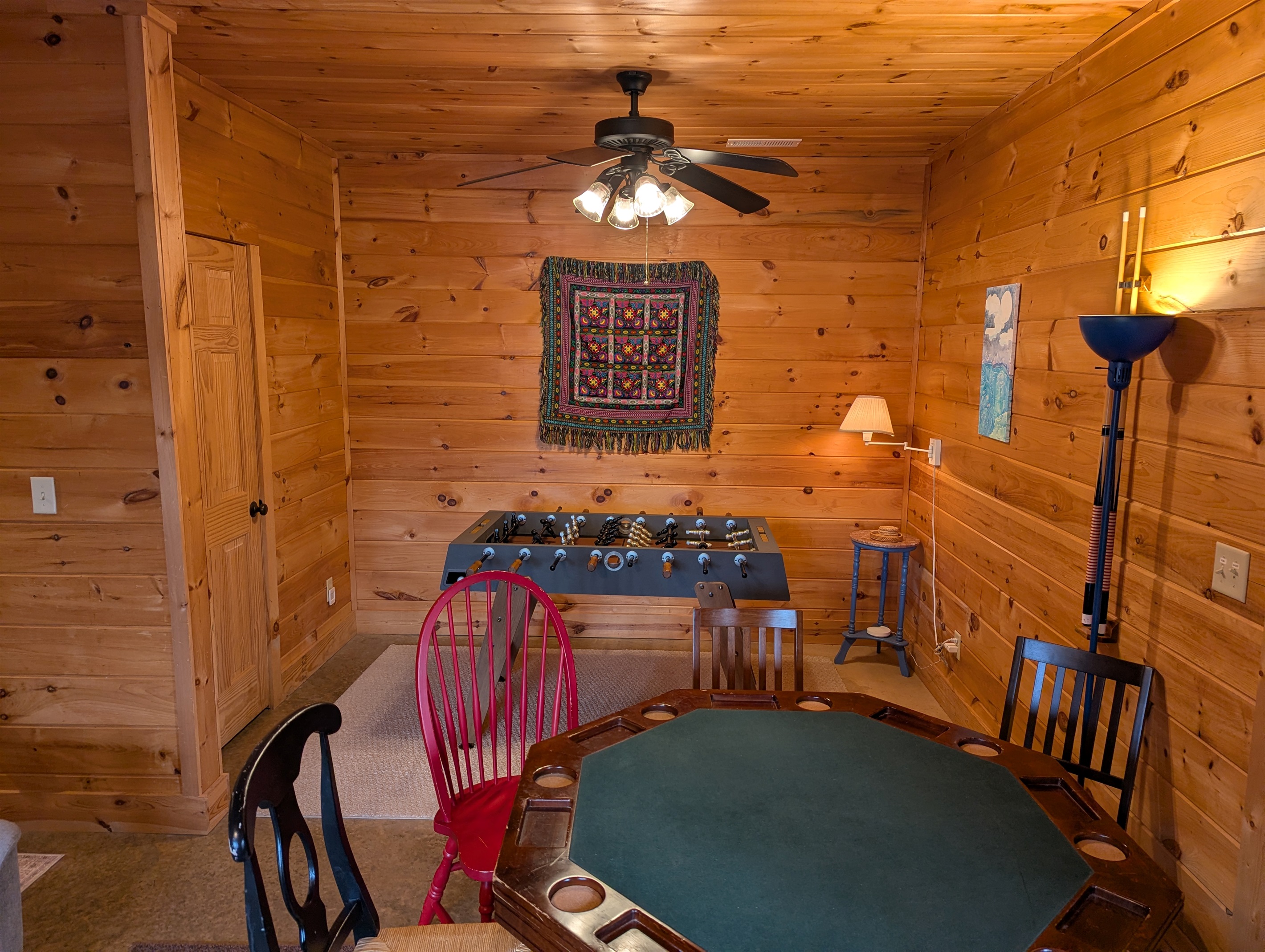 Game table and foosball