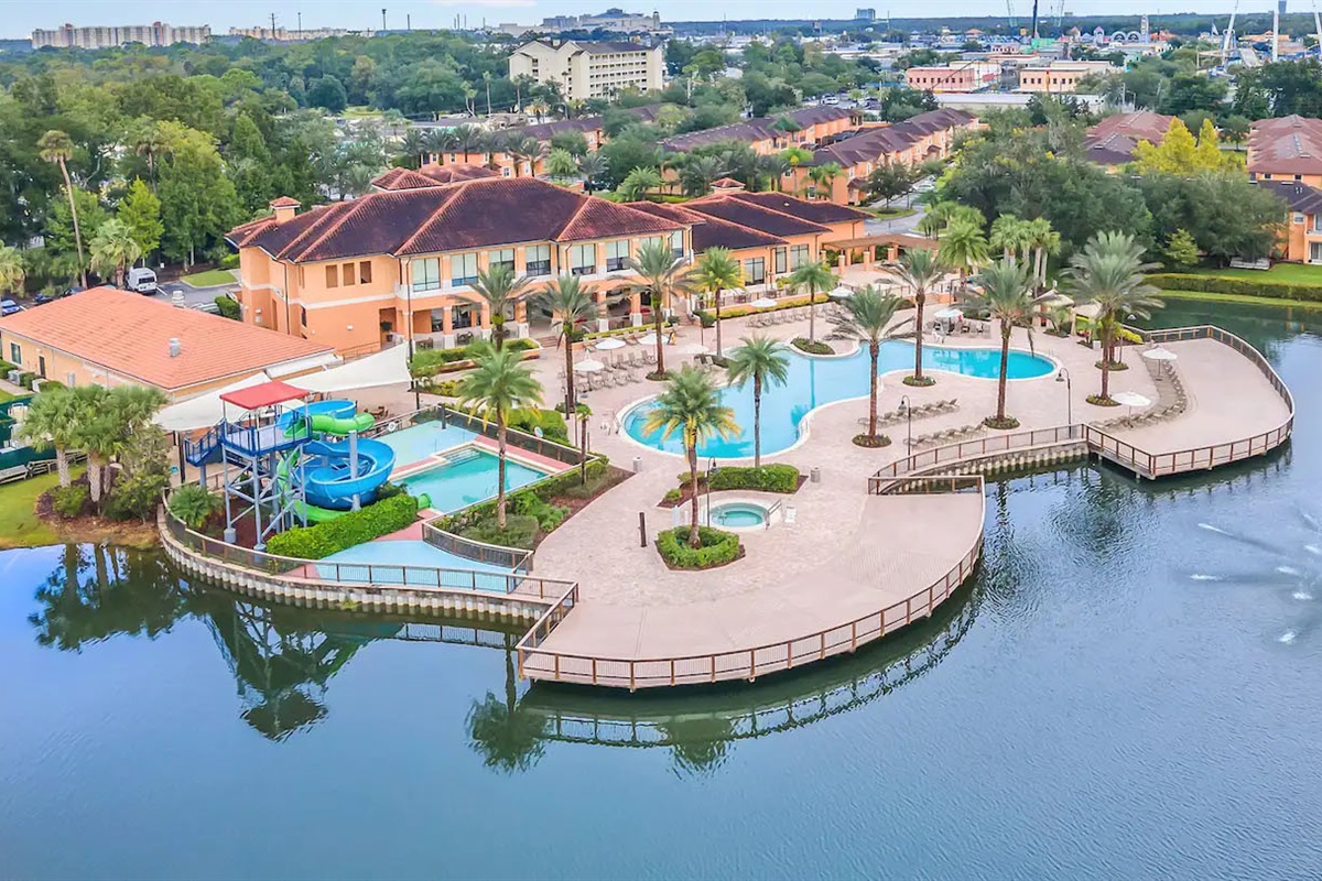 Clubhouse on the water