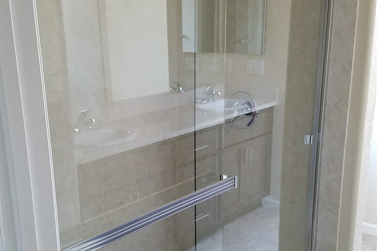 Master Bathroom Stand up shower