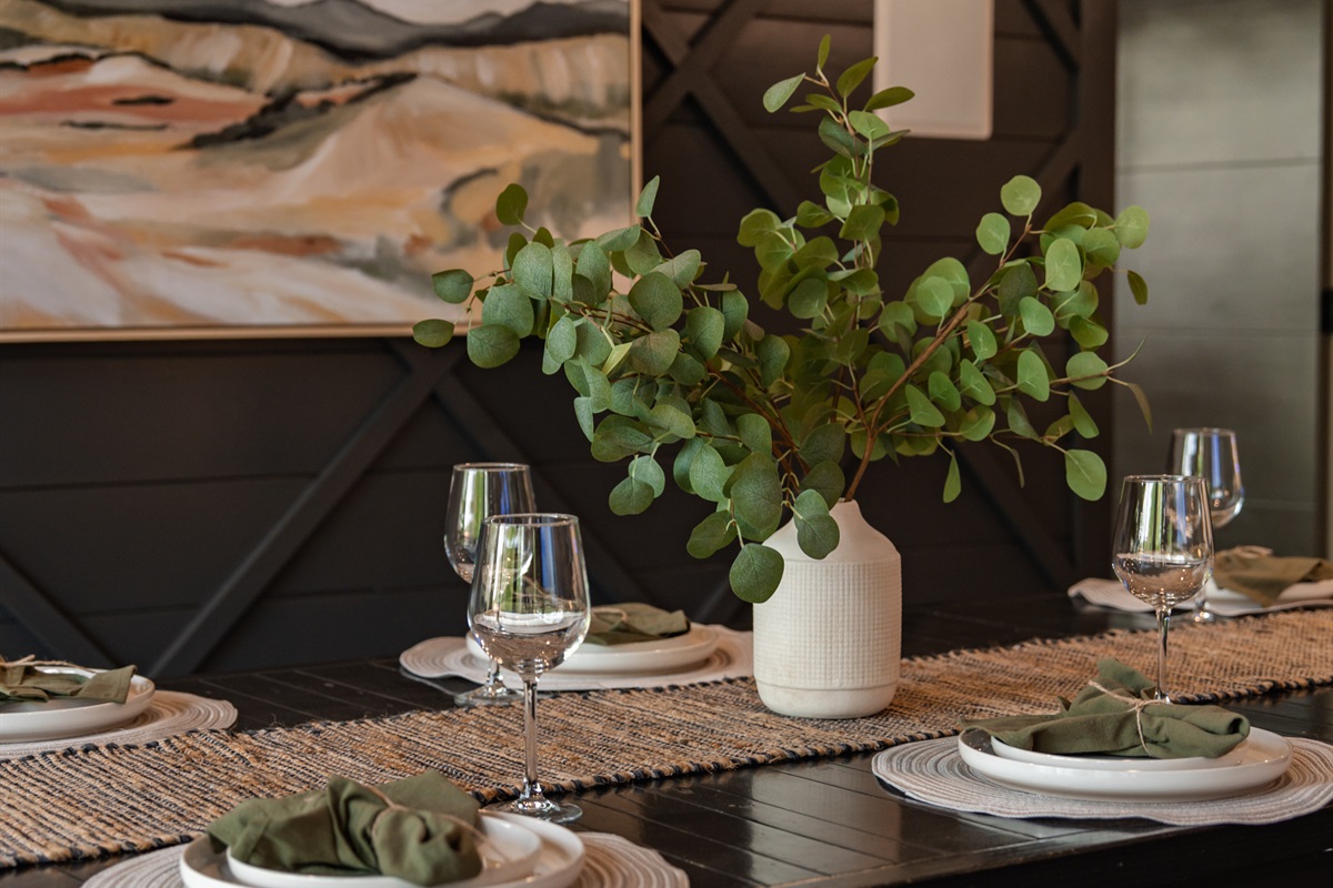 Ample space for entertaining.