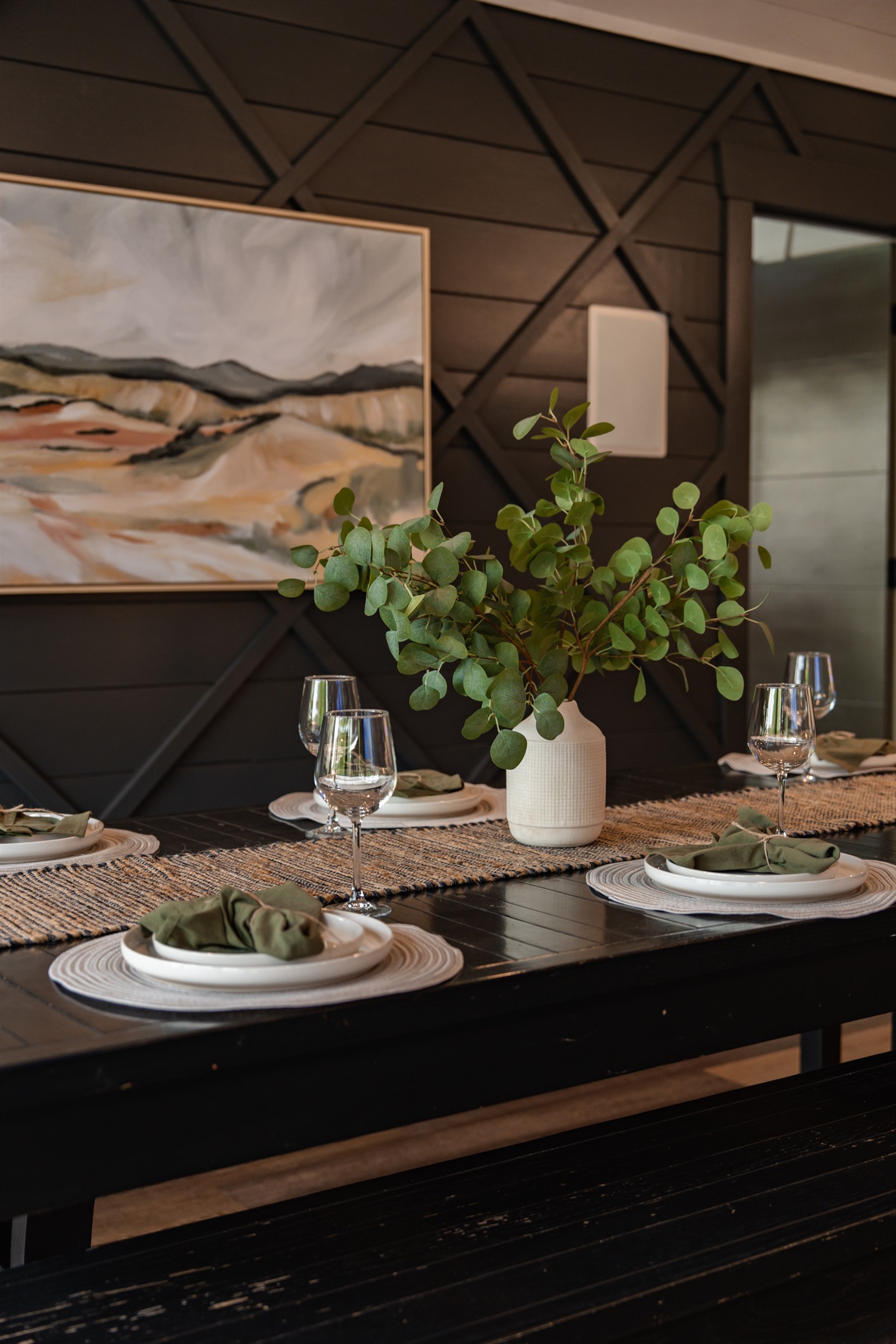 Ample space for entertaining.