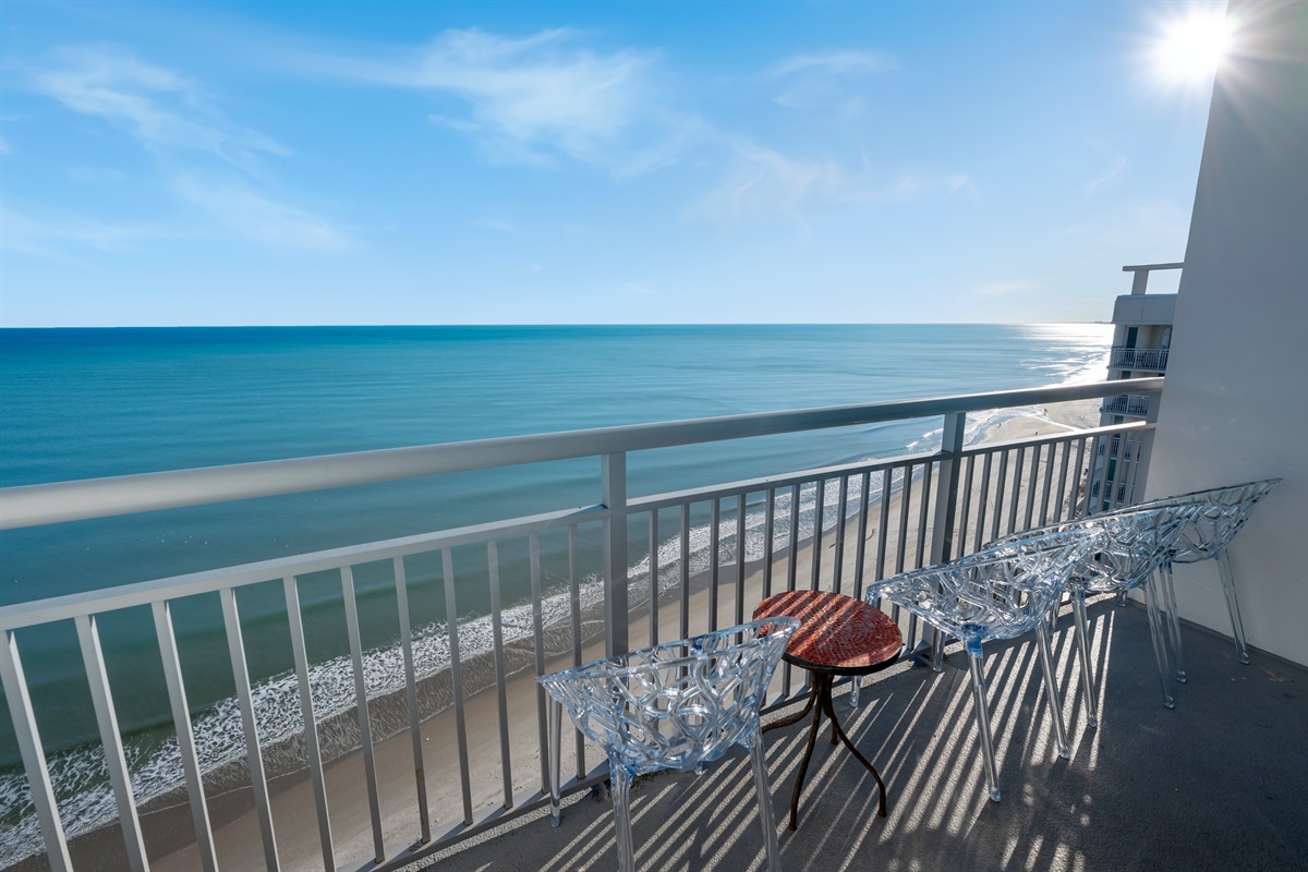 Amazing View from the Balcony!