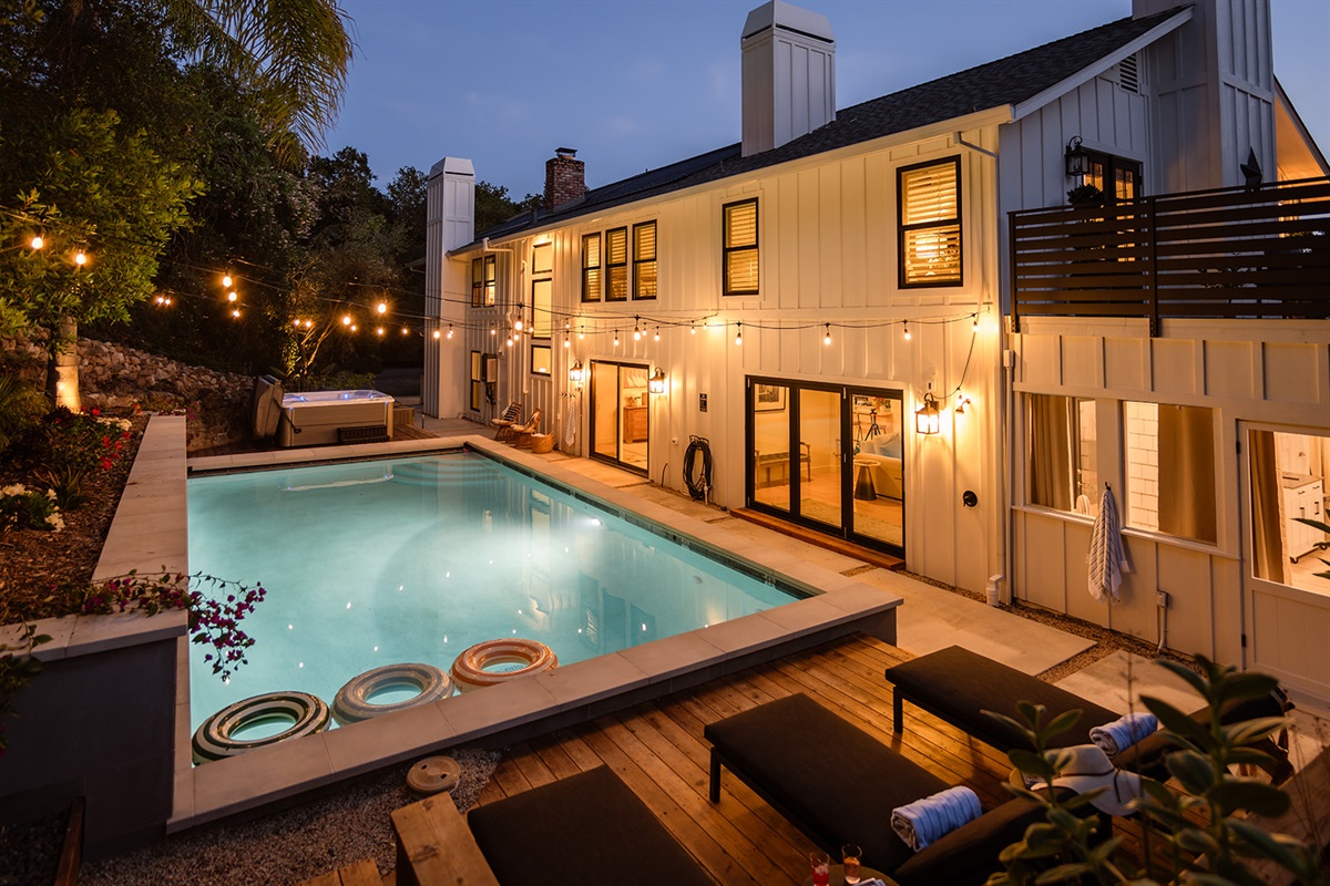 Pool Oasis, Spa, Outdoor Shower