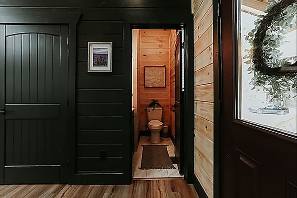 A warm blend of rustic wood and modern finishes