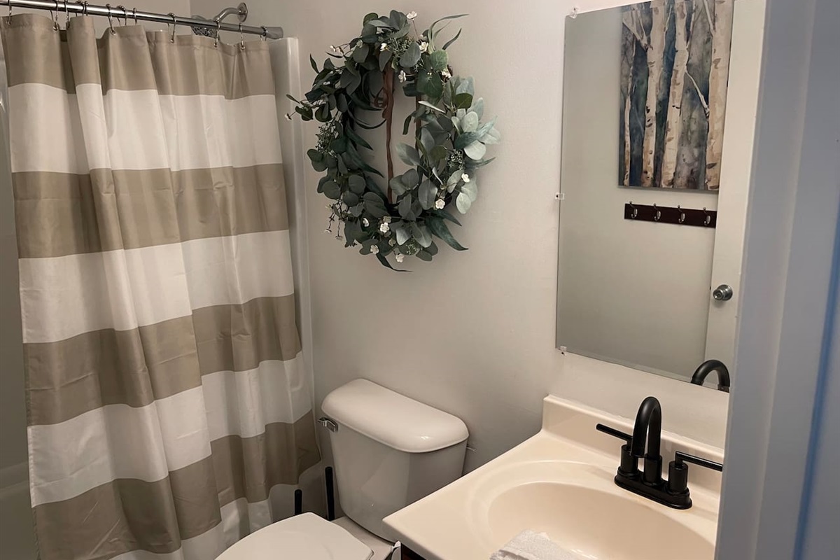 Full size bathroom