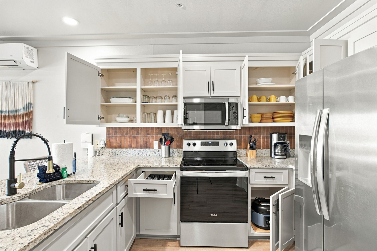 Thoughtfully designed spaces make vacation living effortless.