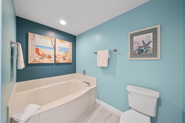 Garden tub for relaxing