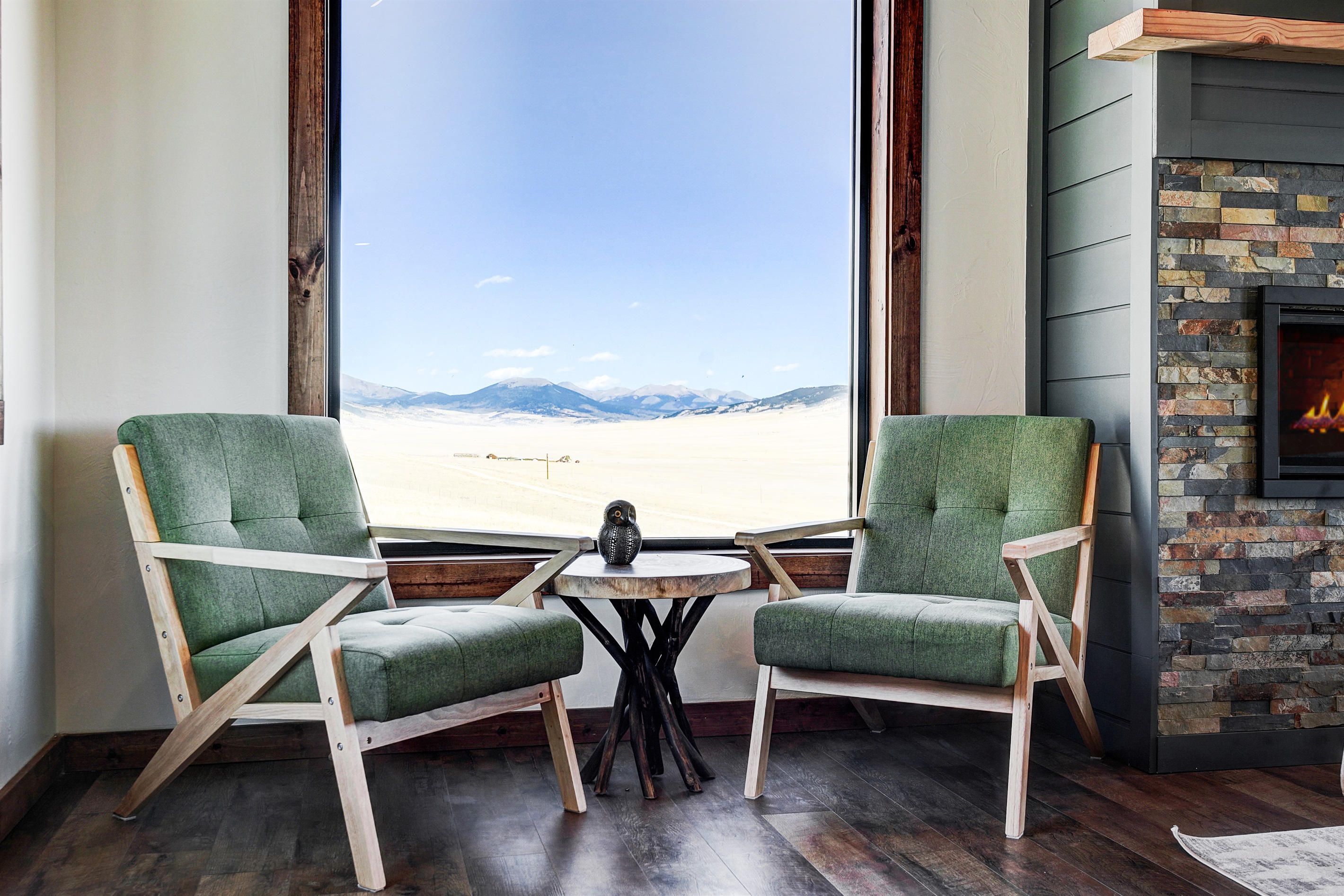 Imagine yourself relaxing with a book and Nespresso coffee [Great Room, Main Level]