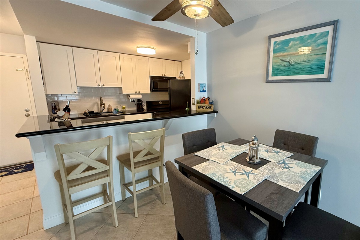 dining area dn kitchen