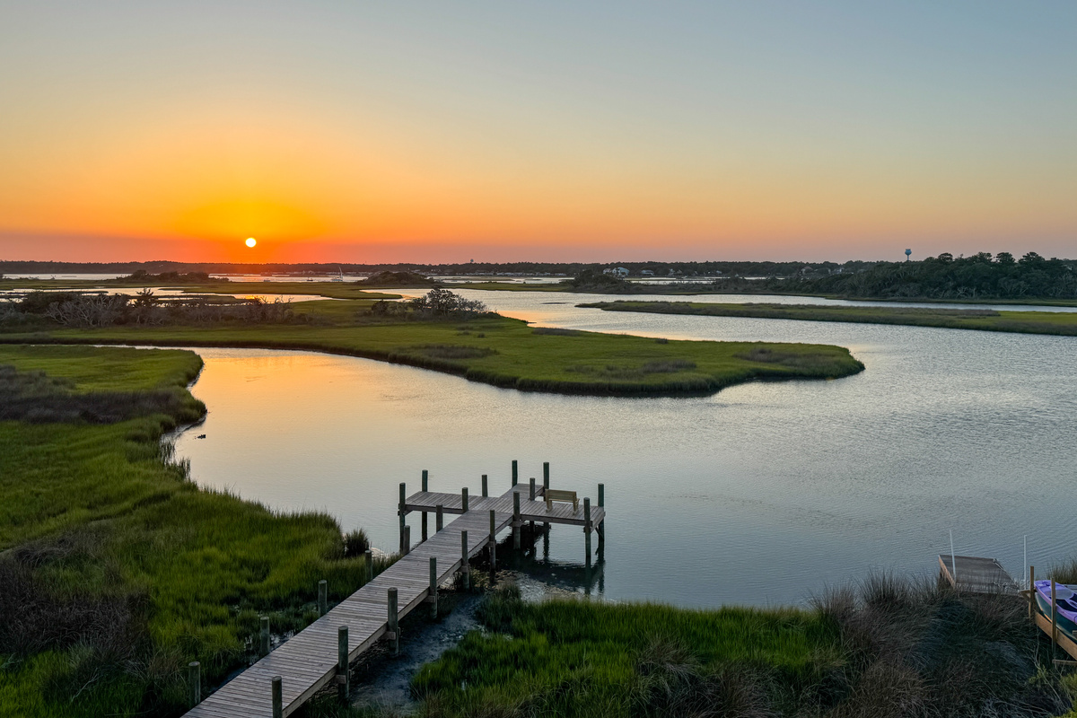 Sunsets are better here!