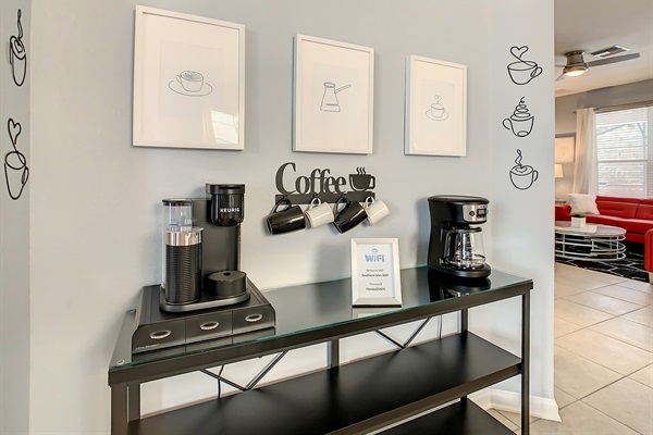 Coffee Bar-Drip Coffee And K-Cup